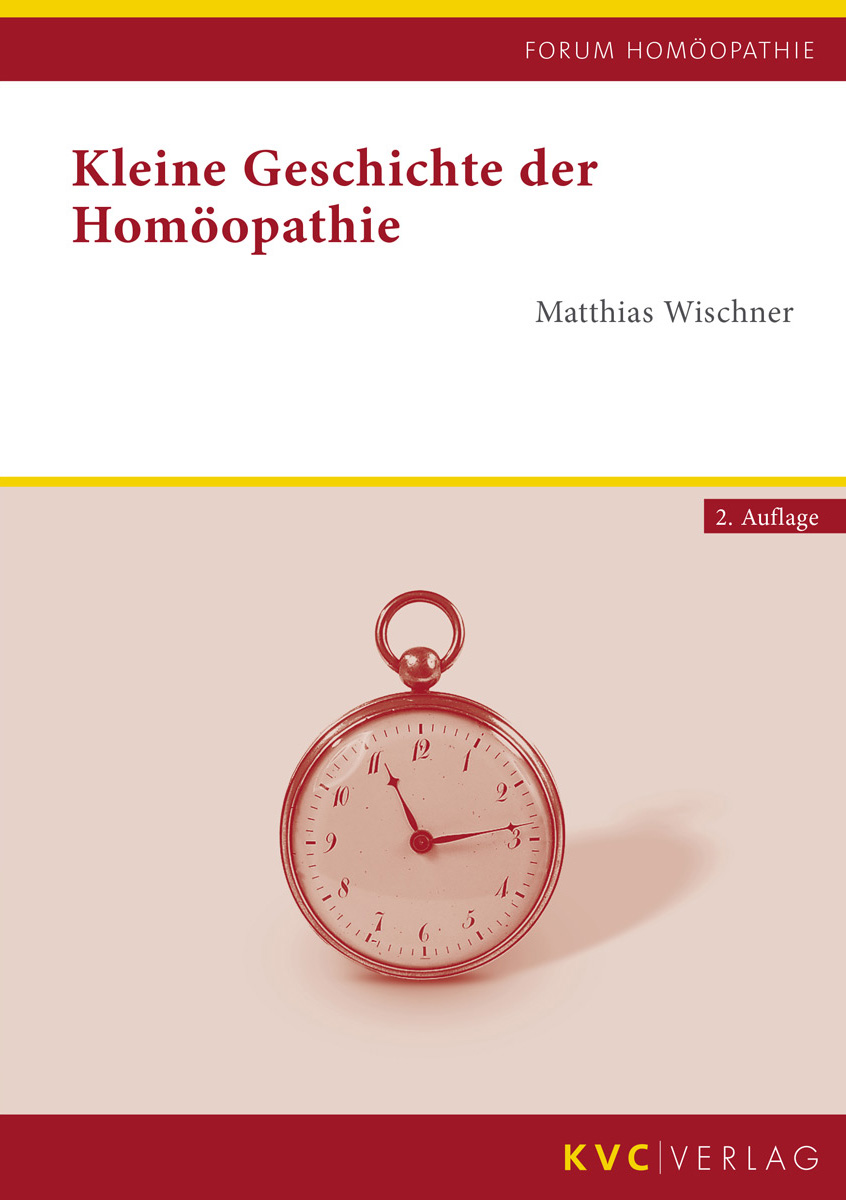 KVC Verlag - Kleine Geschichte der Homöopathie Cover Kleine Geschichte der Homöopathie