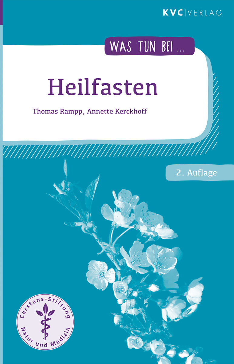 KVC Verlag - Heilfasten Buchcover Heilfasten, Anleitung und Tipps für das Fasten zuhause