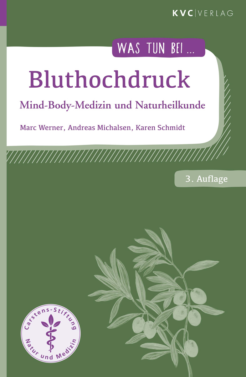 KVC Verlag - Bluthochdruck Cover Was tun bei Bluthochdruck, Mind-Body-Medizin und Naturheilkunde