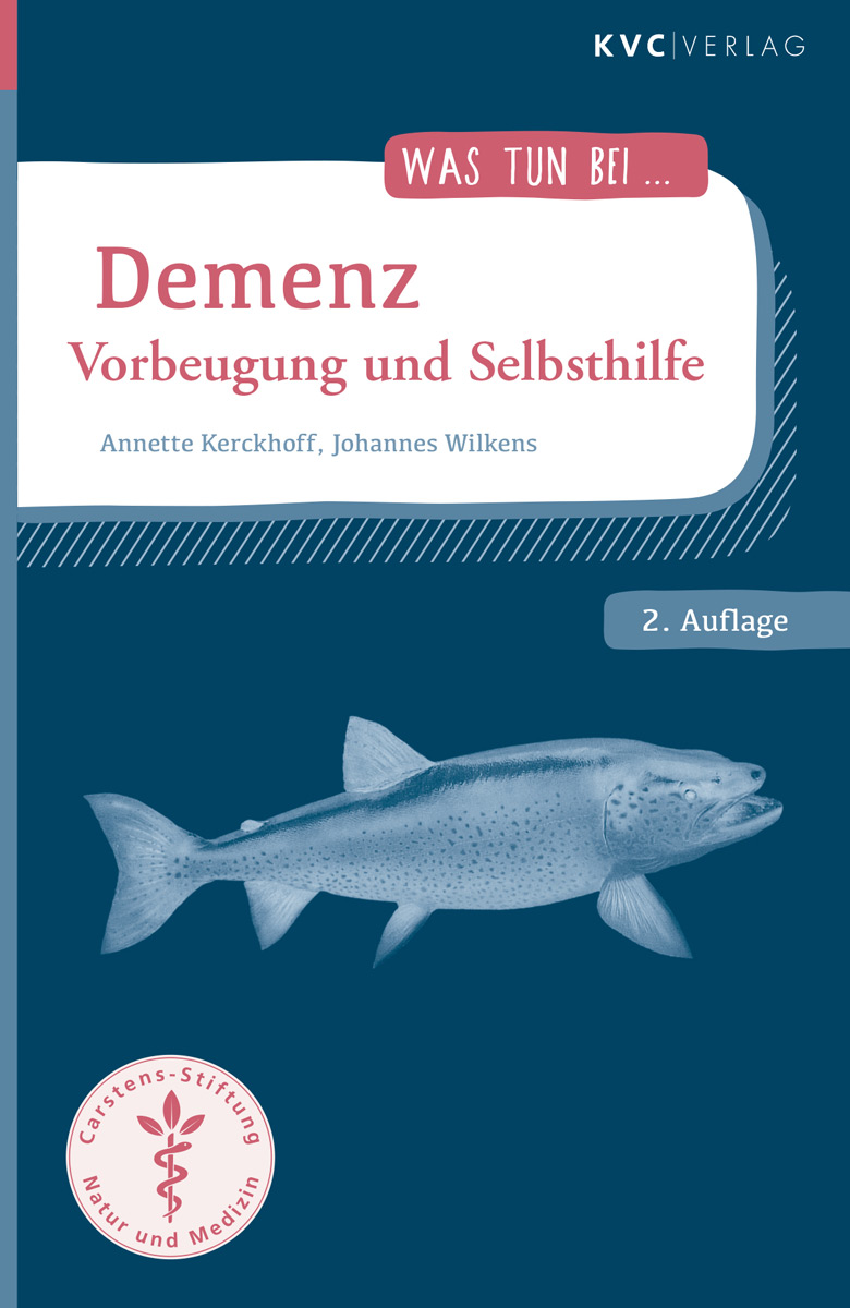 KVC Verlag - Demenz – Vorbeugung und Selbsthilfe Buchcover Demenz, Naturheilkundliche Selbsthilfe