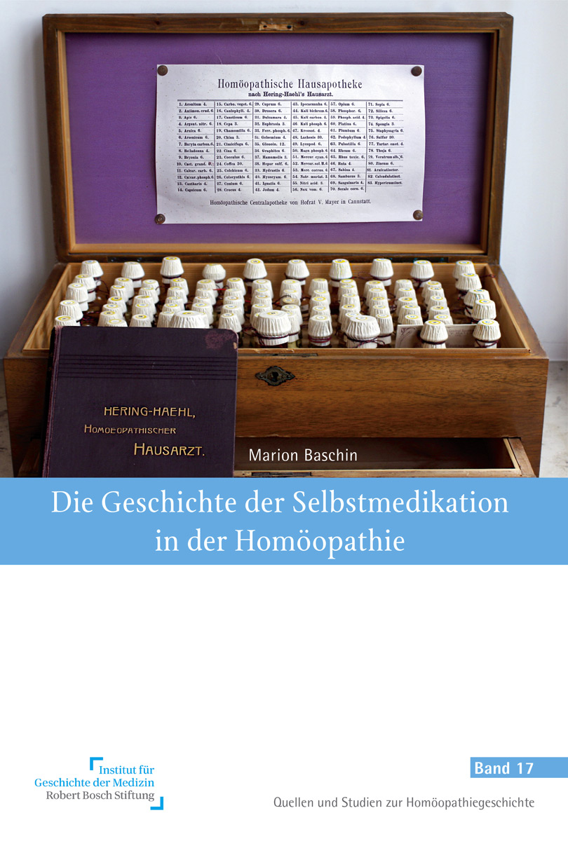 Buchcover Die Geschichte der Selbstmedikation in der Homöopathie