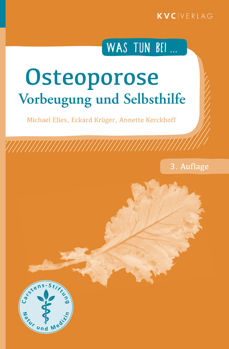 KVC Verlag - Osteoporose - Vorbeugung und Selbsthilfe Buchcover Osteoporose - Vorbeugung und Selbsthilfe