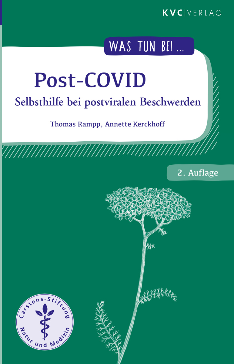 KVC Verlag - Post-COVID – Selbsthilfe bei postviralen Beschwerden Buchcover Post-COVID