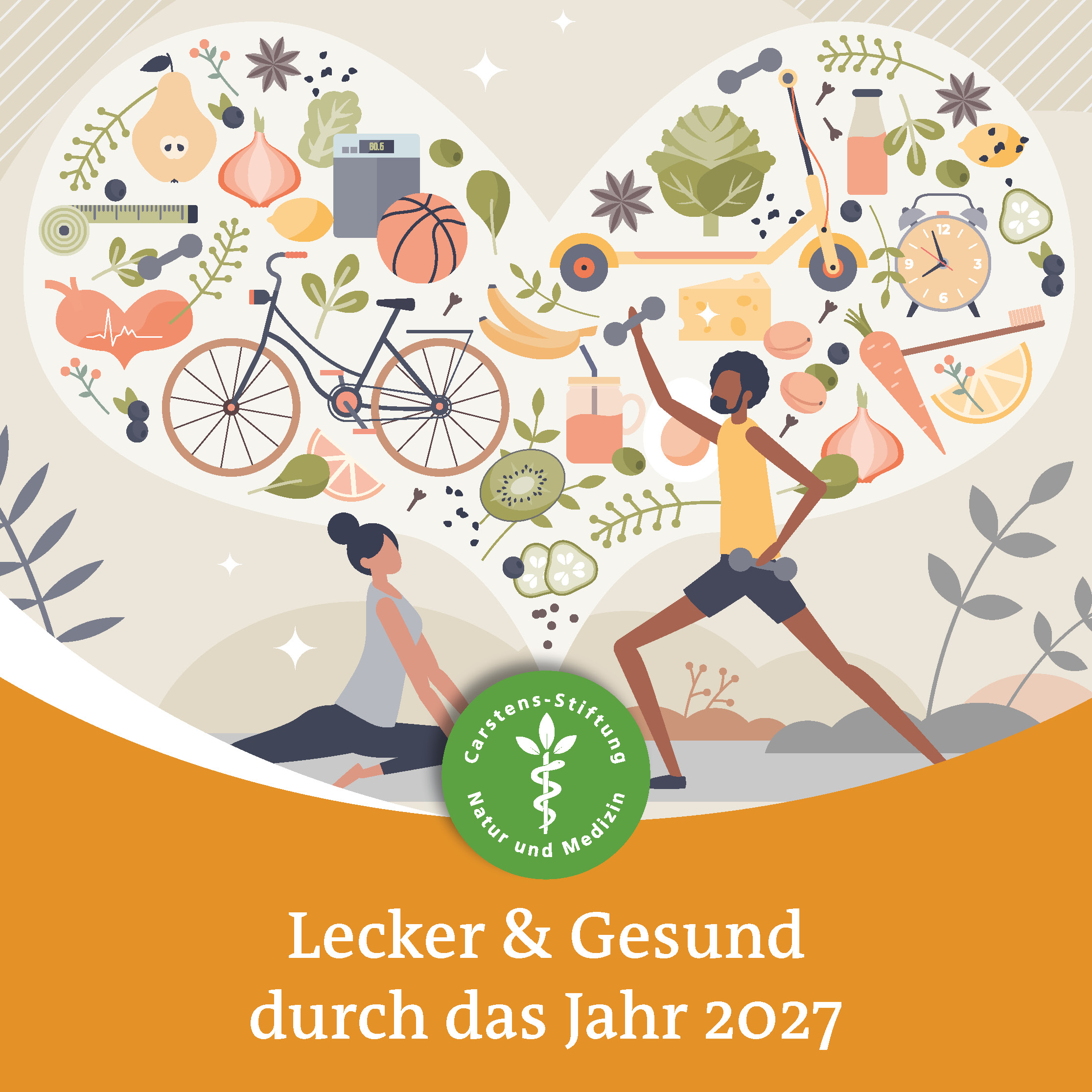 Kalender: Lecker & Gesund durch das Jahr 2027