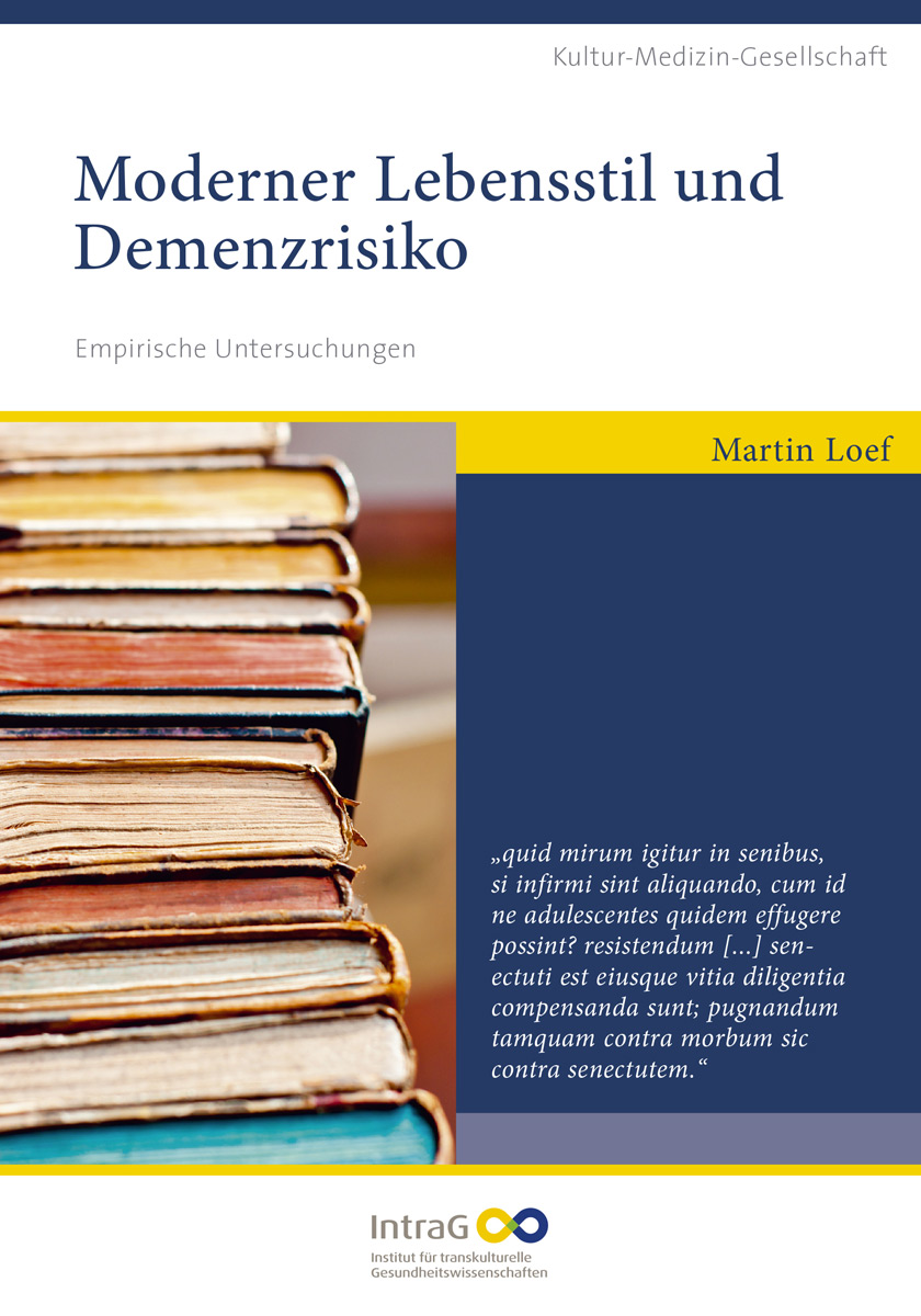 KVC Verlag - Moderner Lebensstil und Demenzrisiko Buchcover Moderner Lebensstil und Demenzrisiko, Empirische Untersuchungen