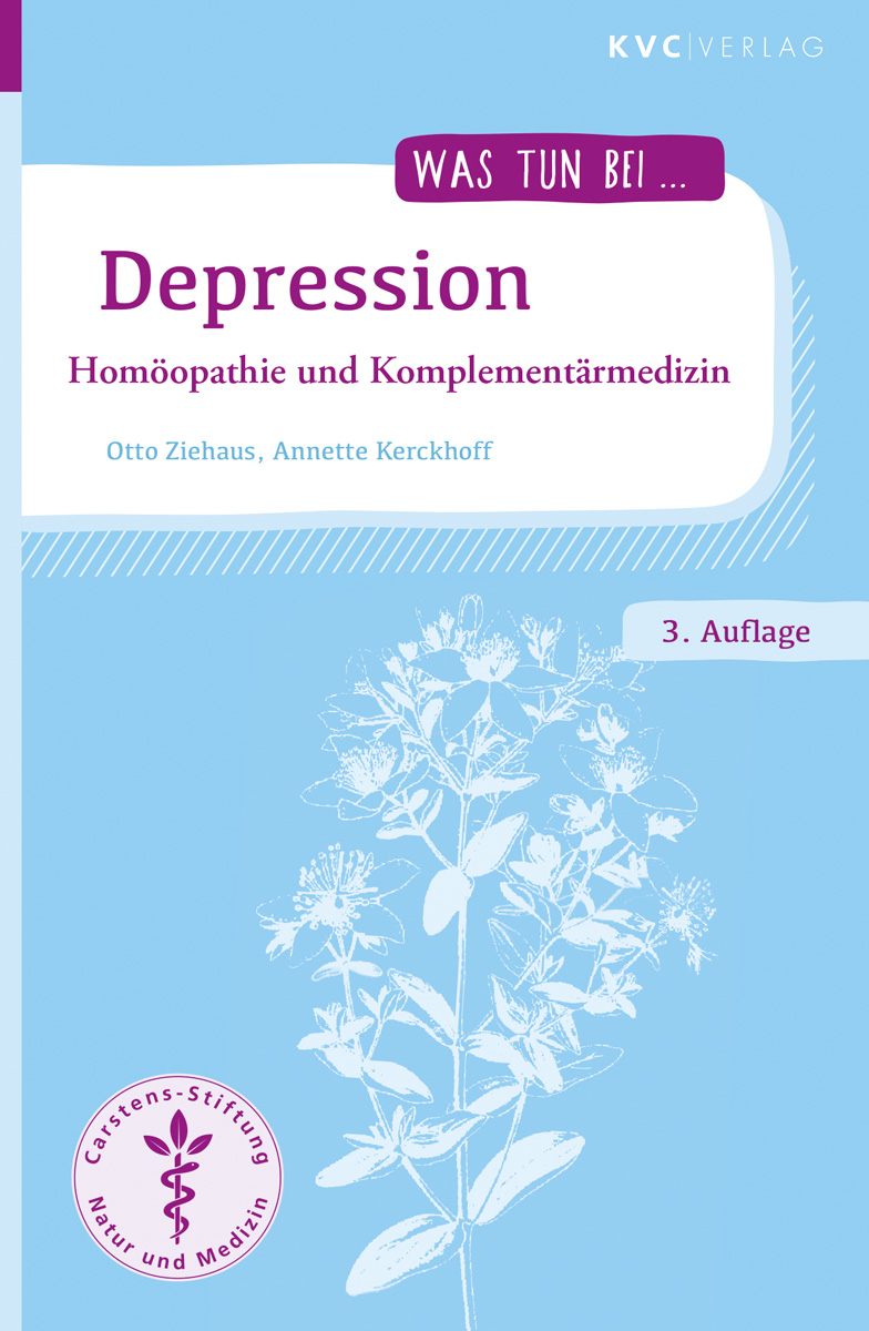 Buchcover Depression, Homöopathie und Komplementärmedizin