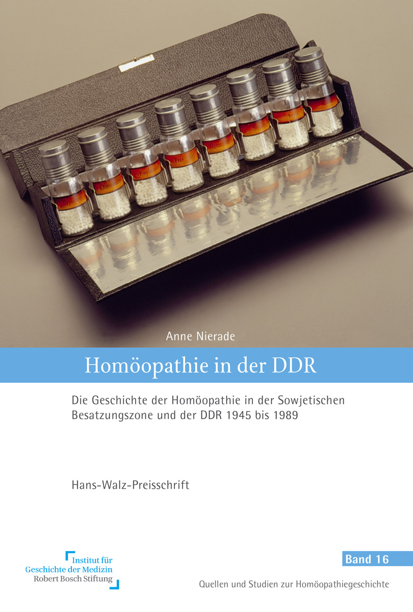 KVC Verlag - Homöopathie in der DDR Buchcover Homöopathie in der DDR