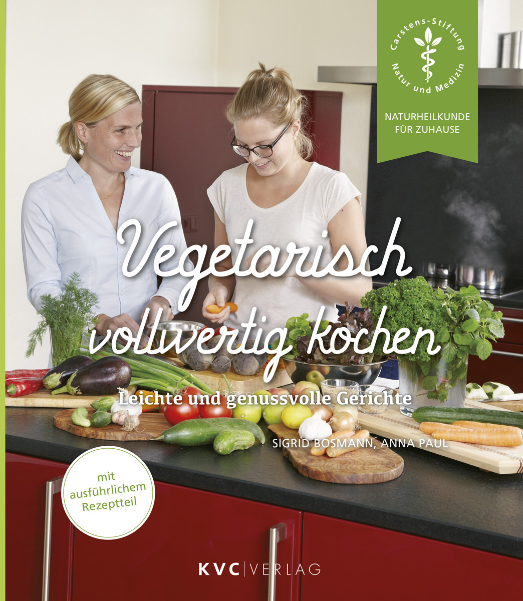 KVC Verlag - Vegetarisch vollwertig kochen Cover Vegetarisch vollwertig kochen