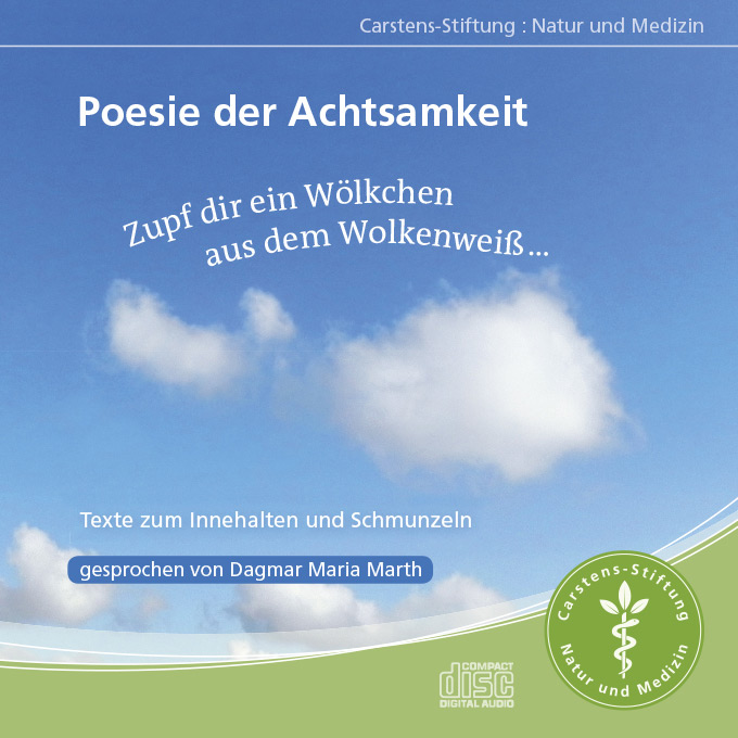 KVC Verlag - Poesie der Achtsamkeit Cover CD Poesie der Achtsamkeit