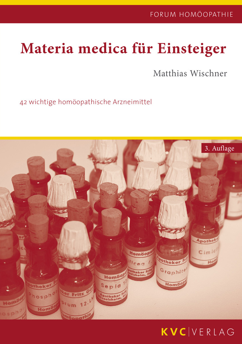 KVC Verlasg - Materia medica für Einsteiger Cover Materia medica für Einsteiger