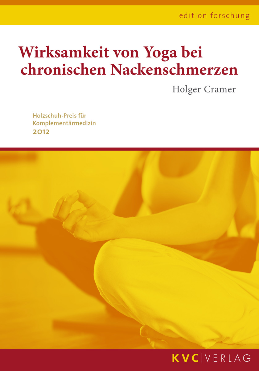 KVC Verlag - Wirksamkeit von Yoga bei chronischen Nackenschmerzen Cover Wirksamkeit von Yoga bei chronischen Nackenschmerzen