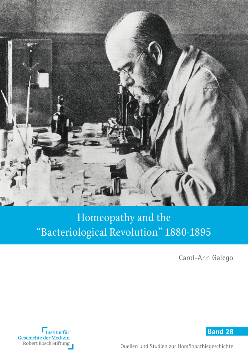 KVC Verlag - Homeopathy and the Bacteriological Revolution Buchcover Homeopathy and the Bacteriological Revolution